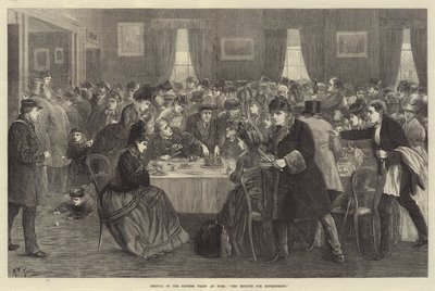 A gyorsvonat érkezése Yorkba, tíz perc a frissítésre alkotó: Matthew White Ridley